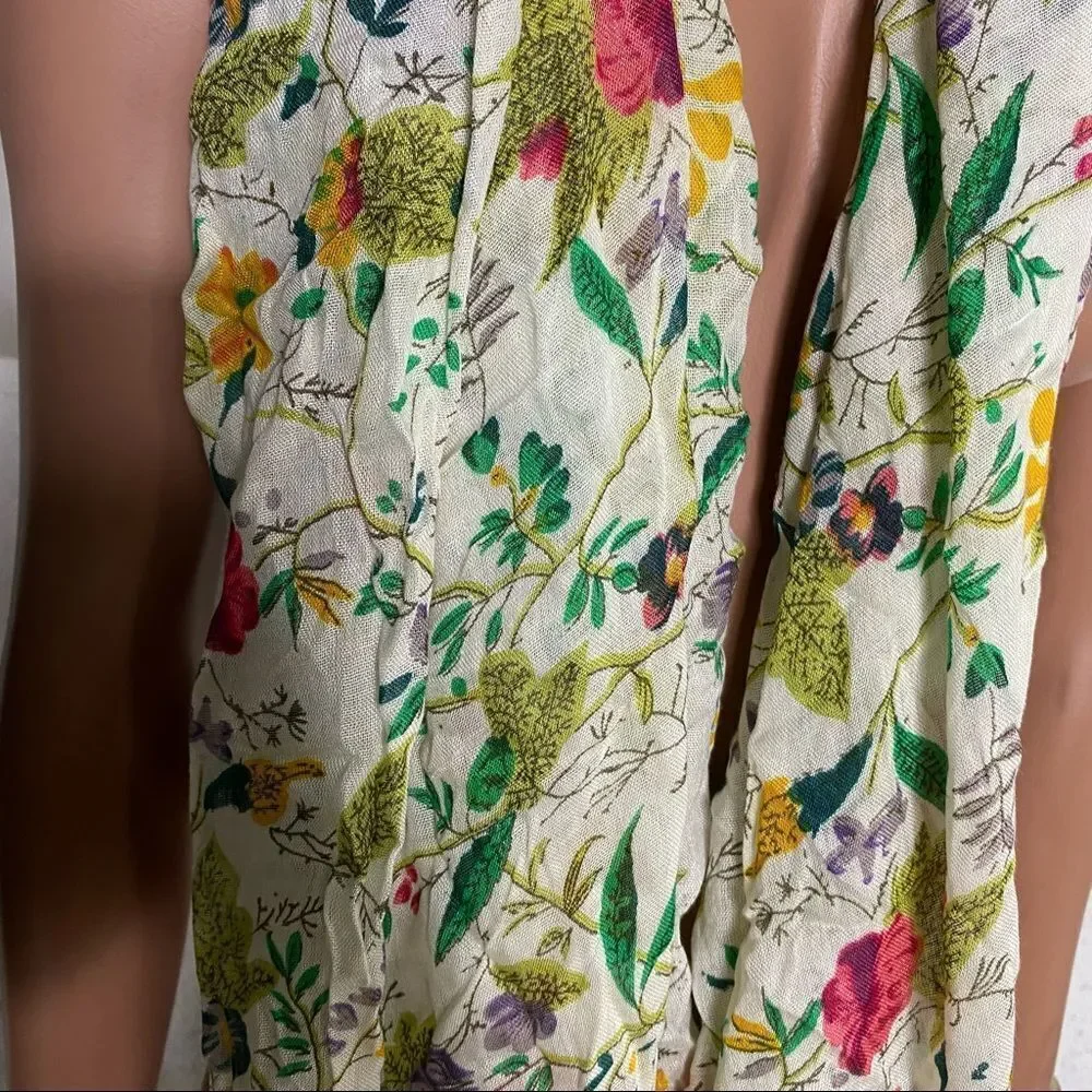 NEW Coco + Carmen floral print viscose scarf